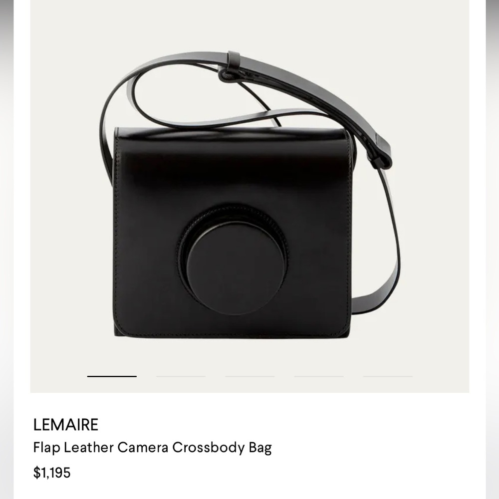Lemaire camere bag black with dustbag and box in EUC-almost new - Picture 15 of 15